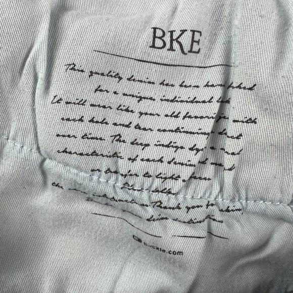 BKE Jeans Bke Buckle Jeans Womens 29 Gabby Curvy High Rise Ankle Blue Distressed Denim